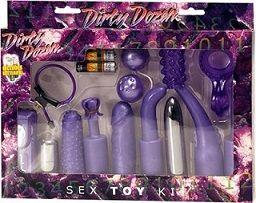 Zestaw erotyczny Dirty Dozen Sex Toy Kit Purple